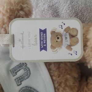 Hallmark "I LOVE YOU" Bear never used